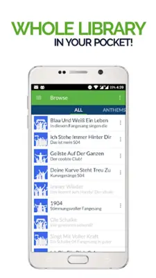 FanChants Schalke Fans Songs android App screenshot 6